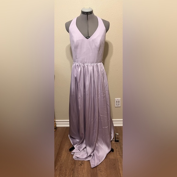 White by Vera Wang Lavender Evening Gown size 8 - Picture 1 of 7